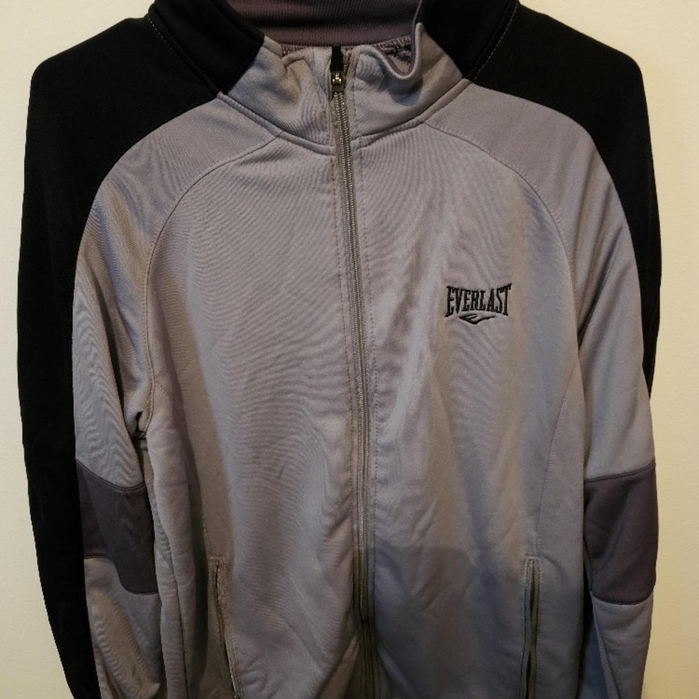 Everlast Men's Gray and Black Jacket